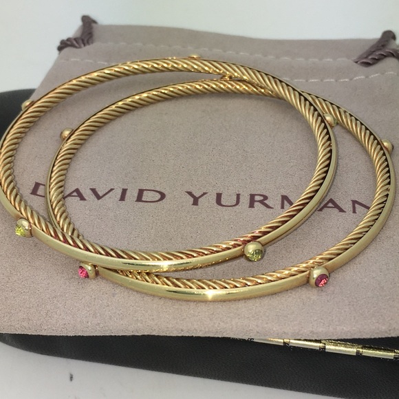 Sold. Gorgeous 18k David Yurman Cable bracelet - Picture 3 of 8